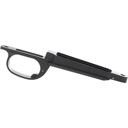 Das Remington Bottom Metal für die 700 Alpha One bietet präzise Passform, leichte Aluminiumkonstruktion und eine korrosionsbeständige schwarze Oberfläche.