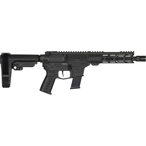 Die CMMG MK10 BANSHEE 10mm ACP ist eine innovative Semi-Auto-Pistole mit 8" Lauf, Radial Delayed Blowback System und kompatibel mit Glock-Magazinen.