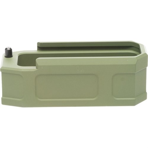 Die MXP Magazinverlängerung für Gen M3 PMAG bietet +5 oder +6 Schuss, werkzeuglose Montage und ein robustes, leichtes Design aus CNC-Aluminium.