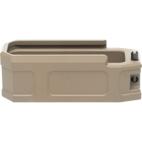 Die MXP Magazinverlängerung für Gen M3 PMAG bietet +5 Schuss, werkzeuglose Montage und ist aus leichtem, robustem CNC-Aluminium gefertigt.