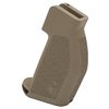 Der ALPHA PRECISION RIFLE GRIP bietet ergonomischen Komfort, verbesserte Triggerfinger-Ausrichtung und rutschfeste Stippling-Oberfläche für optimale Kontrolle.