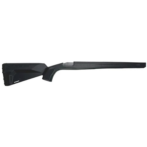 Der GRAYBOE FLAGSTAFF UMC kompatible Fixed Stock ist leicht, robust und aus schlagfestem Polymer gefertigt, ideal für jedes Wetter und mit M-LOK Slots.