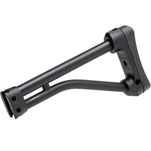 Der ACE Picatinny Rail AKFX Stock für AK-47 bietet dir eine robuste 7075-T6 Aluminiumkonstruktion, eine 0,5" Rückstoßpolsterung und ist in 3 Längen erhältlich.
