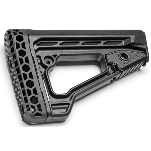 Verbessere deine AR-15/308 mit dem ARKUS Adjustable Rifle Stock: modernes Design, schnelle Anpassung der Länge und ein rutschfester Rückstoßpolster für optimale Kontrolle.