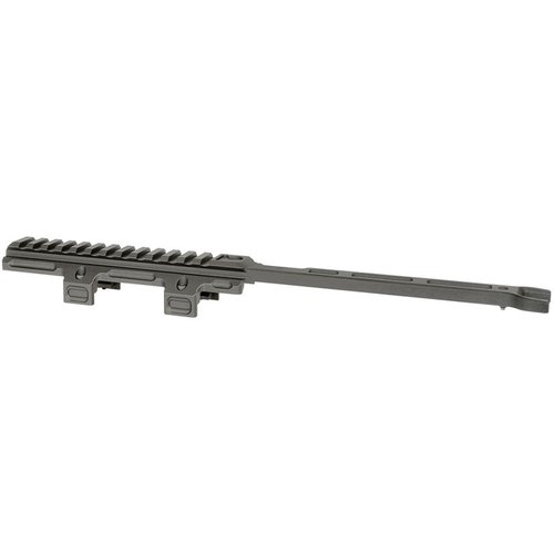 Die GEN-2 M-LOK® Top Rail für HK MP5 bietet eine längere Picatinny-Schiene, einfache Montage ohne Gunsmithing und ist aus langlebigem 6061 Aluminium gefertigt.