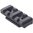 J P ENTERPRISES DIRECT THREAD MODULAR RAIL PICATINNY ALUMINUM BLACK 2"