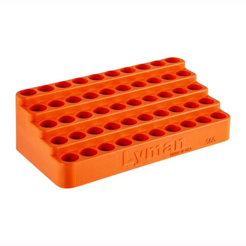 Optimiere deinen Wiederladeprozess mit den Lyman Bleacher Loading Blocks! 🎯 Halte bis zu 50 Hülsen sicher und griffbereit.