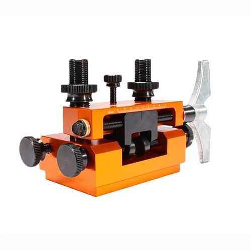 Entdecke das Lyman AccuSight Pistol Sight Tool! 🔧 Perfekt für Büchsenmacher und Wettkampfschützen, um Dovetail-Visiere präzise zu installieren.