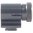 LYMAN .494" TARGET FRONT SIGHT 17 AMI STEEL BLACK