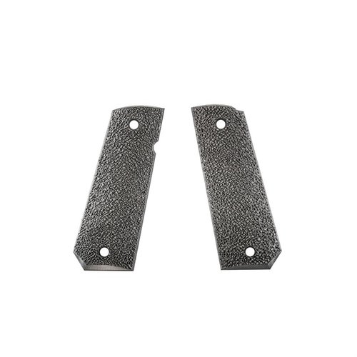 Entdecke die 1911 ERGO XT Grips! 🖤 Robuste, strukturierte Griffe für optimale Handhabung und Passform. Ideal für Government/Commander-Modelle.