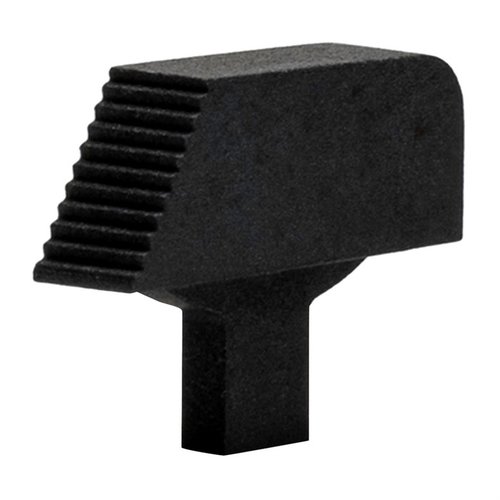 Ersetze die Standardvisierung deines 1911 mit der schwarzen, serrierten Ramp Visierung. 🔧 Einfacher Einbau für präzises Zielen!