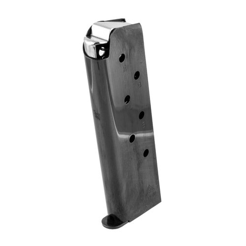 Entdecke die MEC-GAR 1911 .45 ACP Magazine mit 7 RND Kapazität. Hergestellt aus robustem Stahl für maximale Langlebigkeit! ✨