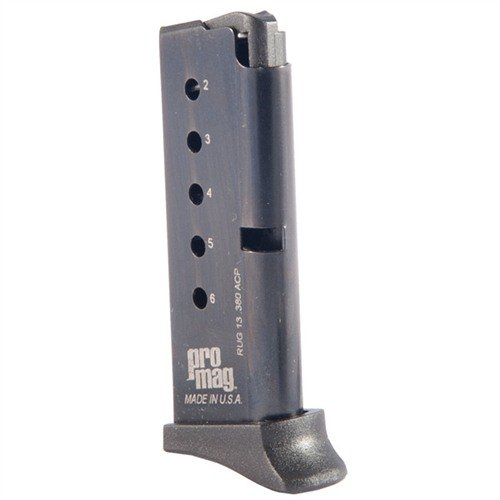 Entdecke das RUGER® LCP® 380ACP Magazin mit 6 RDS! 💪 Robuste Materialien und hohe Haltbarkeit für dein Schießerlebnis. Jetzt sichern!