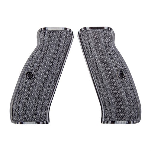 Verbessere deine CZ 75 mit den Pachmayr G-10 Tactical Pistol Grips! 💪 Robustes G-10 Material für besseren Halt und Langlebigkeit.