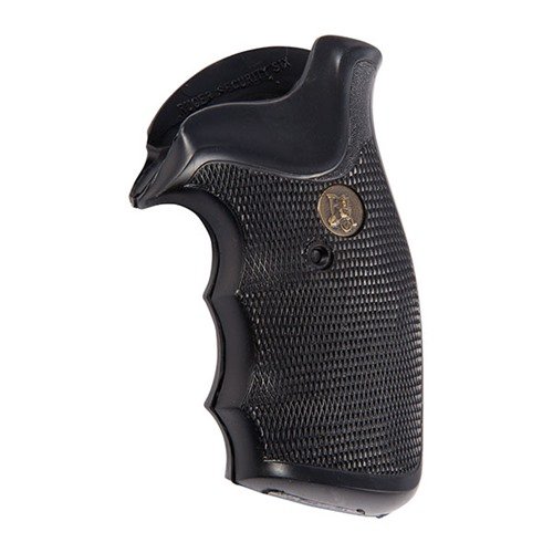 Entdecke die GRIPPER Handgun Grips von Pachmayr! 🖤 Rutschfest und präzise für deinen Ruger Security Six - jetzt verbessern!