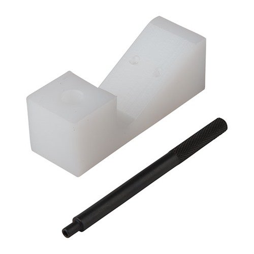 Entdecke die GAS BLOCK ASSEMBLY FIXTURE von PRECISION REFLEX! 🔧 Ideal zum Einbau von Gasrohren und Rollstiften. Einfach und präzise!