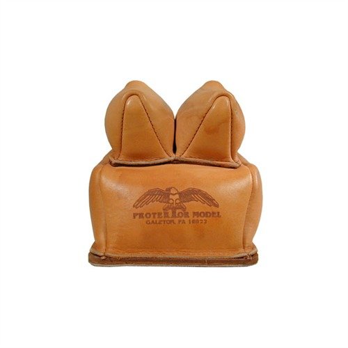 Entdecke die handgefertigte NO. 13B Custom Rabbit Ear Rear Bag 🐇 aus hochwertigem Leder für perfekten Halt beim Schießen. Ideal für deine nächste Jagd!
