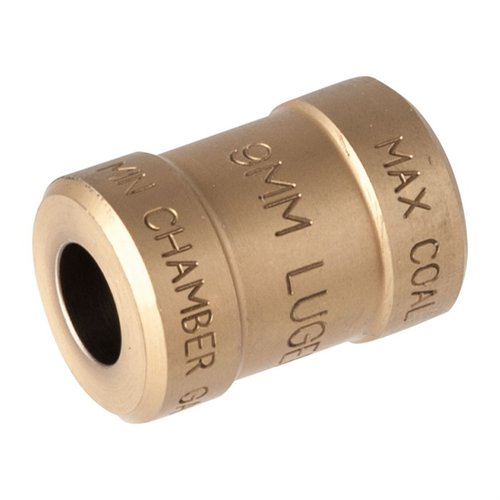 Überprüfe mit dem RCBS Pistol Chamber Gauge 📏 die Hülsenlänge deiner 9mm Luger Munition für perfekte Passform in deiner Pistole!