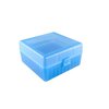 MTM CASE-GARD FLIP TOP RIFLE AMMO BOX  22 BR-308 WINCHESTER 100 ROUND BLUE