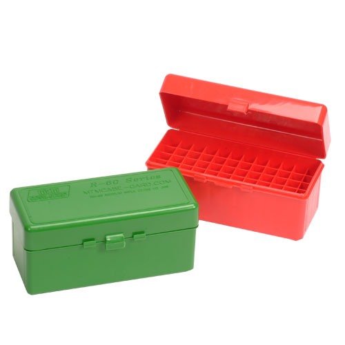 Die FLIP TOP RIFLE AMMO BOX von MTM CASE-GARD ist extrem robust, hat einen 25 Jahre haltbaren Mechanik-Scharnier und schützt deine Munition zuverlässig.