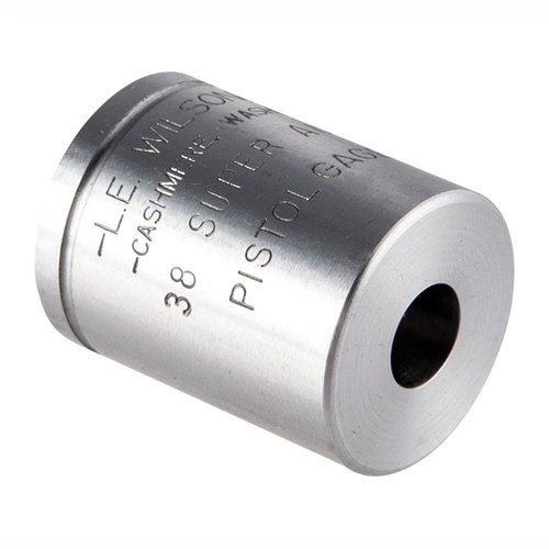 Überprüfe mit dem WILSON Pistol Max Case Gage ⚙️ die Abmessungen deiner 38 Super Hülsen präzise und vermeide häufige Fehler beim Wiederladen!