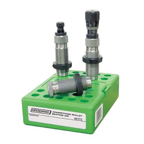 Entdecke das Redding Competition Pro Carbide Die Set für 38 Special & 357 Magnum. 🔧 Perfekt für präzises Wiederladen mit Titanium Carbide!