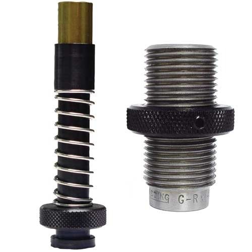 Entferne Wölbungen mit der CARBIDE GRX Push Thru Matrize für 40 S&W. 🔧 Perfekt für Wiederverwendung von Messing! Jetzt entdecken!