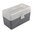 MTM CASE-GARD FLIP TOP RIFLE AMMO BOX 224 CLARK-9.3X57MM 50 ROUND SMOKE
