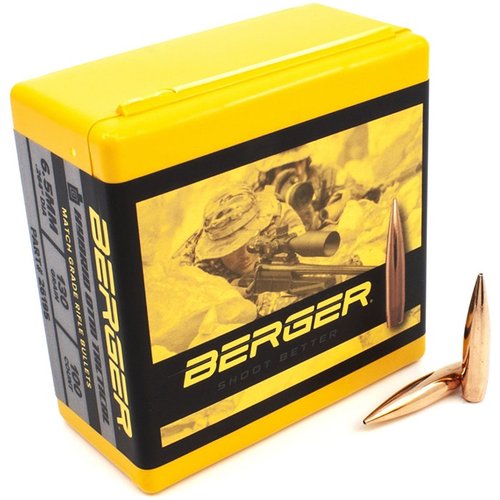 Entdecke die Berger 130gr AR Hybrid OTM Geschosse für präzises Schießen. Ideal für Langstrecken-Wettkämpfe! 🎯 Hol sie dir jetzt!