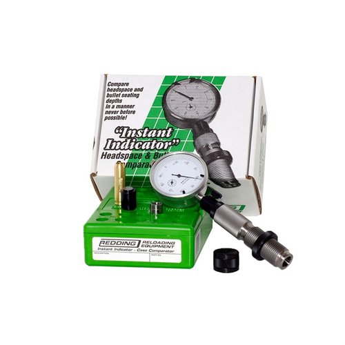 Entdecke den Redding 308 Winchester Instant Indicator 🔧 für präzise Messungen und schnelle Vergleiche von Geschossen und Hülsen. Ideal für Handlader!