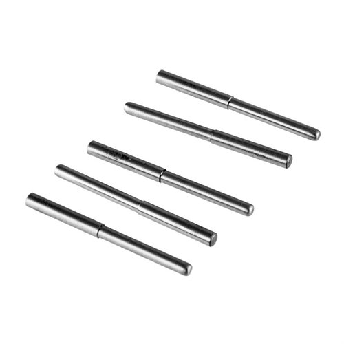 Entdecke die DECAPPING PINS von Forster Products! 🔧 Erhältlich in Kurz, ideal für kleine Zündlöcher. 5 Stück pro Packung!