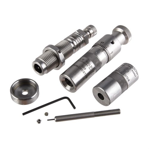 Hol dir das L.E. Wilson 308 Winchester Bushing Full Length Die Set mit präzisem Hülsenmessschieber! 🔧 Perfekt für konsistente Munition.