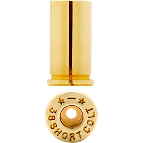 Entdecke die 38 Short Colt Brass Hülsen von Starline. Hochwertige Qualität für deine Waffe! ✨ 100 Stück pro Tasche.
