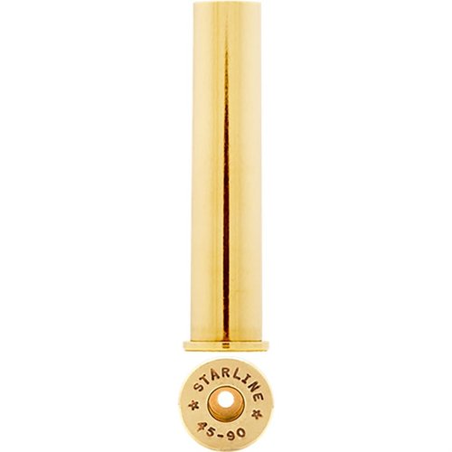 Entdecke die hochwertigen 45-90 Winchester Brass Hülsen von Starline. Ideal für rauchfreie und Schwarzpulverladungen! 🔥 100 Stück pro Packung.