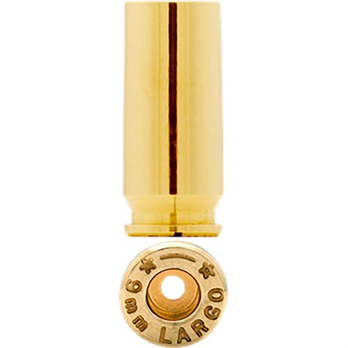 Entdecke die hochwertigen 9mm Largo Brass Hülsen von Starline. Ideal für deine Largo-Waffen! ✨ 100 Stück pro Bag. Jetzt zugreifen!