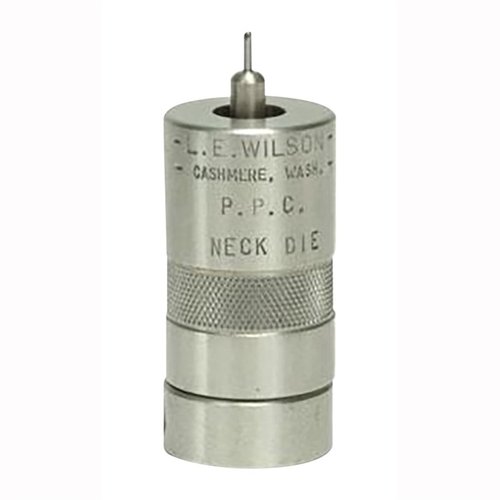 Kontrolliere die Nackenvergrößerung mit der STAINLESS NECK SIZING DIE von L.E. WILSON. 🛠️ Ideal für präzise Anpassungen bei 6 mm BRX.