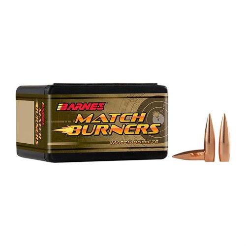 Entdecke die Barnes Match Burner 6.5mm Geschosse 🎯 – präzise, erschwinglich und ideal für Wettkämpfe oder das tägliche Plinking!