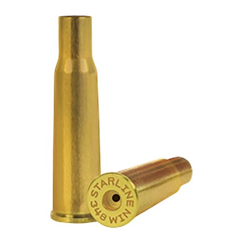 Entdecke die leistungsstarken .348 Winchester Brass von STARLINE! Ideal für die Jagd 🦌. 100 Hülsen pro Packung für dein nächstes Abenteuer!