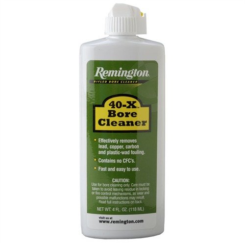 Entdecke den Remington Bore Cleaner 4 oz. 🧼, der umweltfreundlich und effektiv Ablagerungen entfernt, ohne deinen Lauf zu zerkratzen!