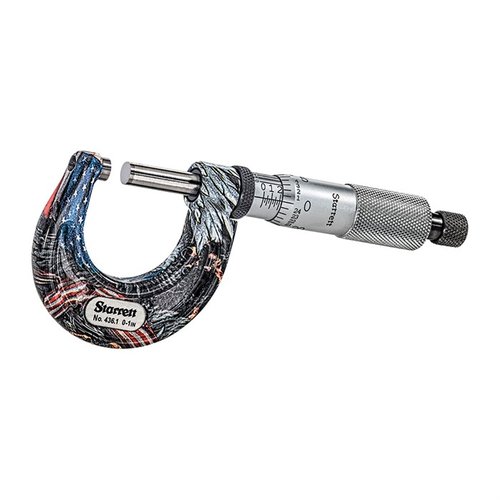 Entdecke das AMERICAN PRIDE Mikrometer von Starrett! 🌟 Präzision und Rostbeständigkeit in einem kompakten Design für deine Messungen.