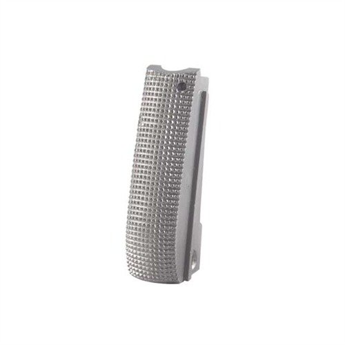 Verbessere deinen Grip mit dem 1911 Mainspring Housing von Smith & Alexander! 💪 Robuste Edelstahl-Konstruktion für optimalen Komfort.