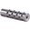 SHREWD #2 MUZZLE BRAKE 22 CALIBER 9/16-24 CHROME MOLY SILVER