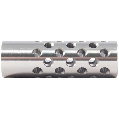 Entdecke den Shrewd #3 Muzzle Brake für 22 Kaliber! 🎯 Reduziere Rückstoß und Mündungsheben mit diesem effektiven Kompensator.