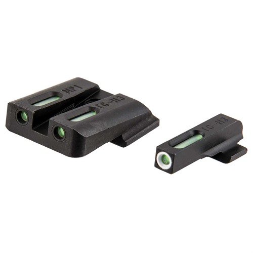 Entdecke die S&W M&P TFX Tritium Fiber Optic Sight Set von TRUGLO! 🌟 Erlebe unvergleichliche Sichtbarkeit und schnelle Zielerfassung.