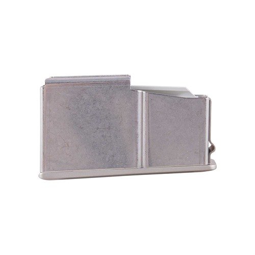 Entdecke das SAKO 85 Magazin .308 – 5-Round, aus Edelstahl und in Silber. Ideal für deine Bolt Action! ✨