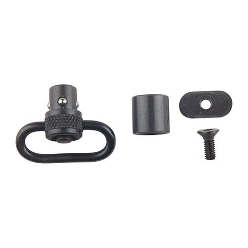 Entdecke die SAKO Flush Front Swivels aus schwarzem Stahl. Ideal für deinen Riemenbügel! 🔥 Perfekte Qualität von Beretta.