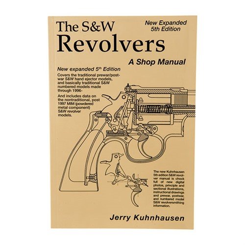 Entdecke das S&W REVOLVER SHOP MANUAL 📖, die perfekte Anleitung für Amateur-Büchsenmacher. Lerne alles über J-, K-, L- und N-Rahmenwaffen!