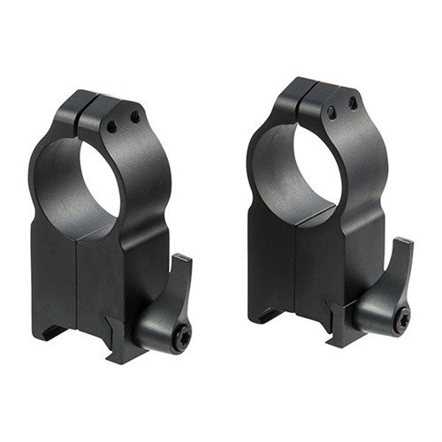 Die Maxima Quick Detach Ringe bieten eine robuste, präzise Lösung zum schnellen Anbringen und Abnehmen von Optiken, ohne den Nullpunkt zu verlieren.