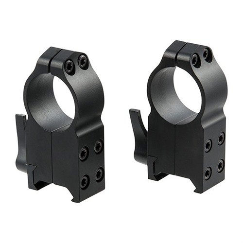 Die Maxima Quick Detach Ringe bieten eine robuste, präzise Lösung zum schnellen Anbringen und Abnehmen von Optiken, ohne den Nullpunkt zu verlieren.