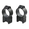 WARNE MFG. COMPANY 30MM EXTRA HIGH (1.240") FIXED RINGS, BLACK